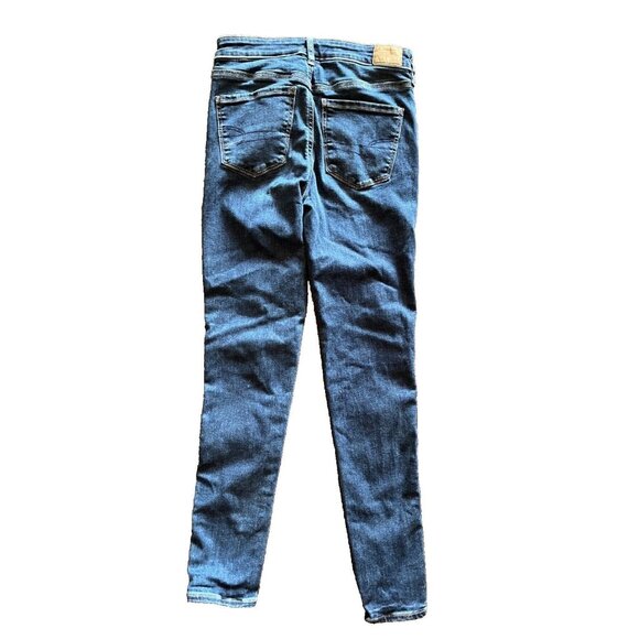 American Eagle Outfitters Dream Jegging Jeans 4 High Rise Next Level 28" x 29" - Picture 2 of 7